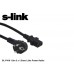 S-link SL-P418 1.8m 3 x 1.5mm Lüks Power Kablo