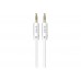 S-link SL-SP70 1m Beyaz 3.5mm Stereo Ses Kablosu