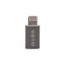 S-link SL-TA20M Gümüş Metal Gövde MicroUSB 5pin F to Lightning M Çevirici