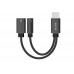 S-link SL-TA45M Gri Metal TypeC to 3.5 jack+TypeC Çevirici