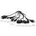 S-link SL-USB10 Usb 10lu Üniversal Şarj Kablosu