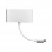 S-link SL-USB-C68 Type-C to HDMI+usb3.0+pd Kablo