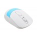 Everest SM-18 Usb Beyaz/Mavi 2.4Ghz Optik Kablosuz Mouse