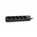 S-link SPG3-J-5 1.5m 306Joule 5Li Akım Kor.Siyah Priz S-link SPG3-J-5 1.5m 306Joule 5Li Akım Kor.Siyah Priz