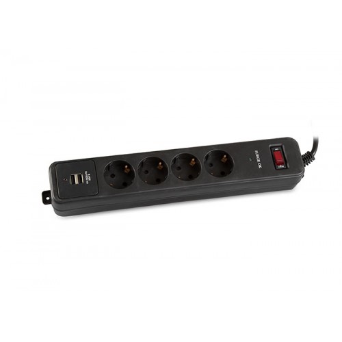 S-link SPG4+U 1.8m 4lü + 2 Usb Akım Koruyuculu Priz S-link SPG4+U 1.8m 4lü + 2 Usb Akım Koruyuculu Priz