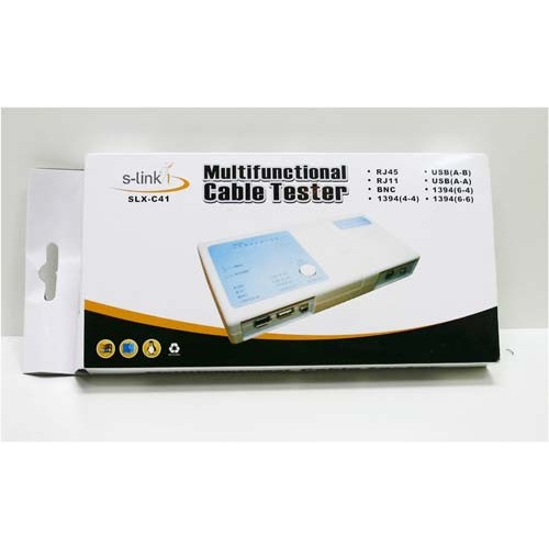 S-link SLX-C41 LAN-USB-1394 Kablo Test S-link SLX-C41 LAN-USB-1394 Kablo Test